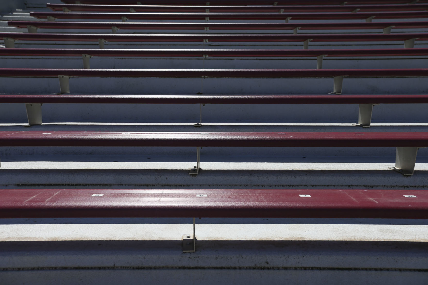Empty stadium
